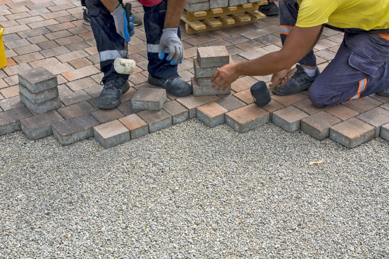 Stamped Concrete Paver Area
