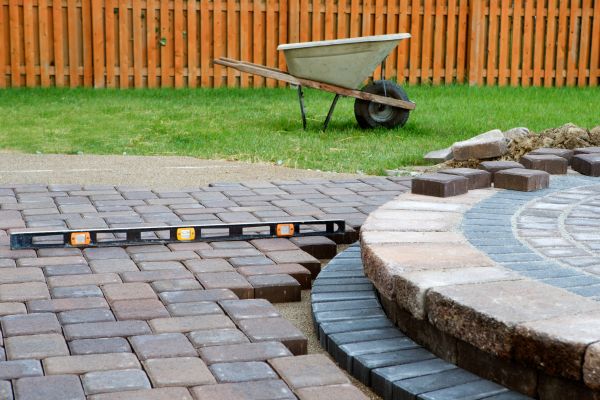 Patio Brick Installation in Aurora