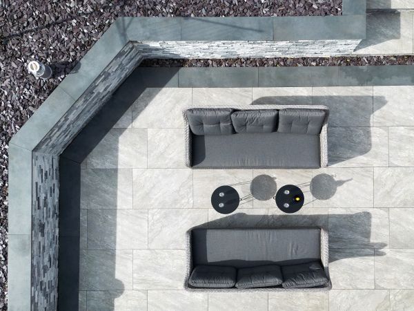 Porcelain Patio Installation in Aurora