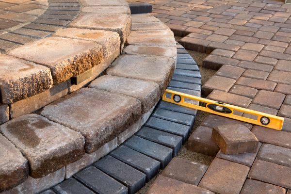 Sandstone Pavers Installation in Aurora
